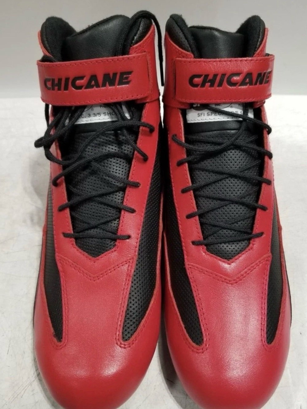 8.5 Size, Chicane Men’s Red Speedster Racing Shoes Driving Motorsport